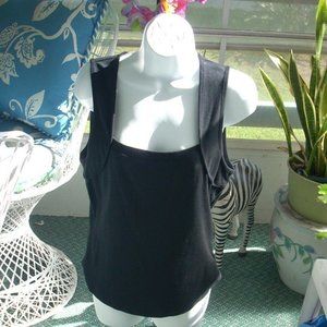 ❤️ EVERYDAY ESSENTIALS TOP Women's BLACK SIZE 14 BLACK SLEEVELESS